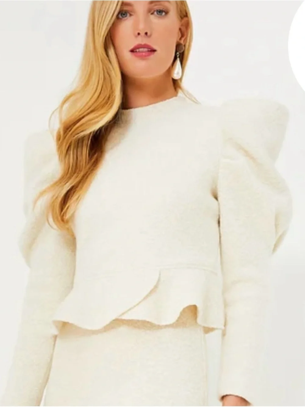 Tuckernuck Hyacinth House Pia Peplum Blouse